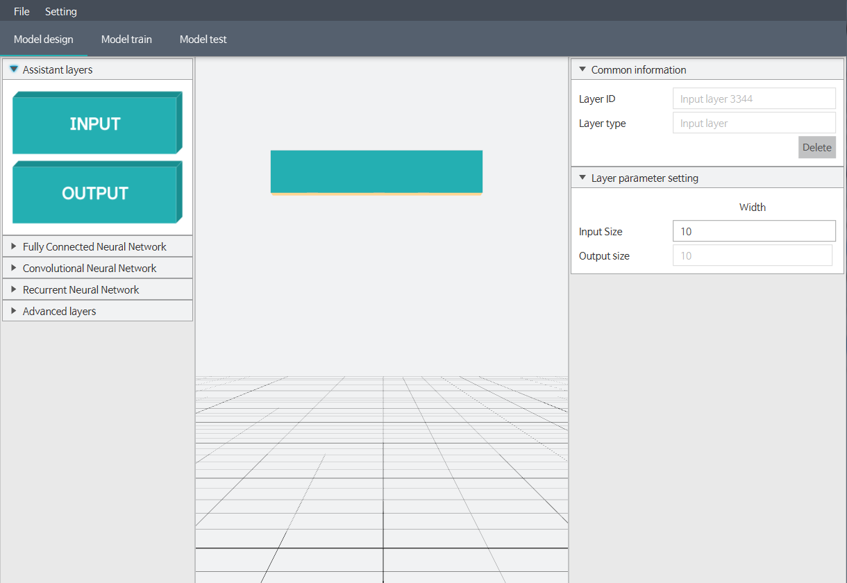 xor problem - design model - add input layer